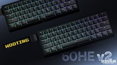 Wooting 60HE v2磁轴键盘正式发布 真8KHz轮询率+全铝外壳